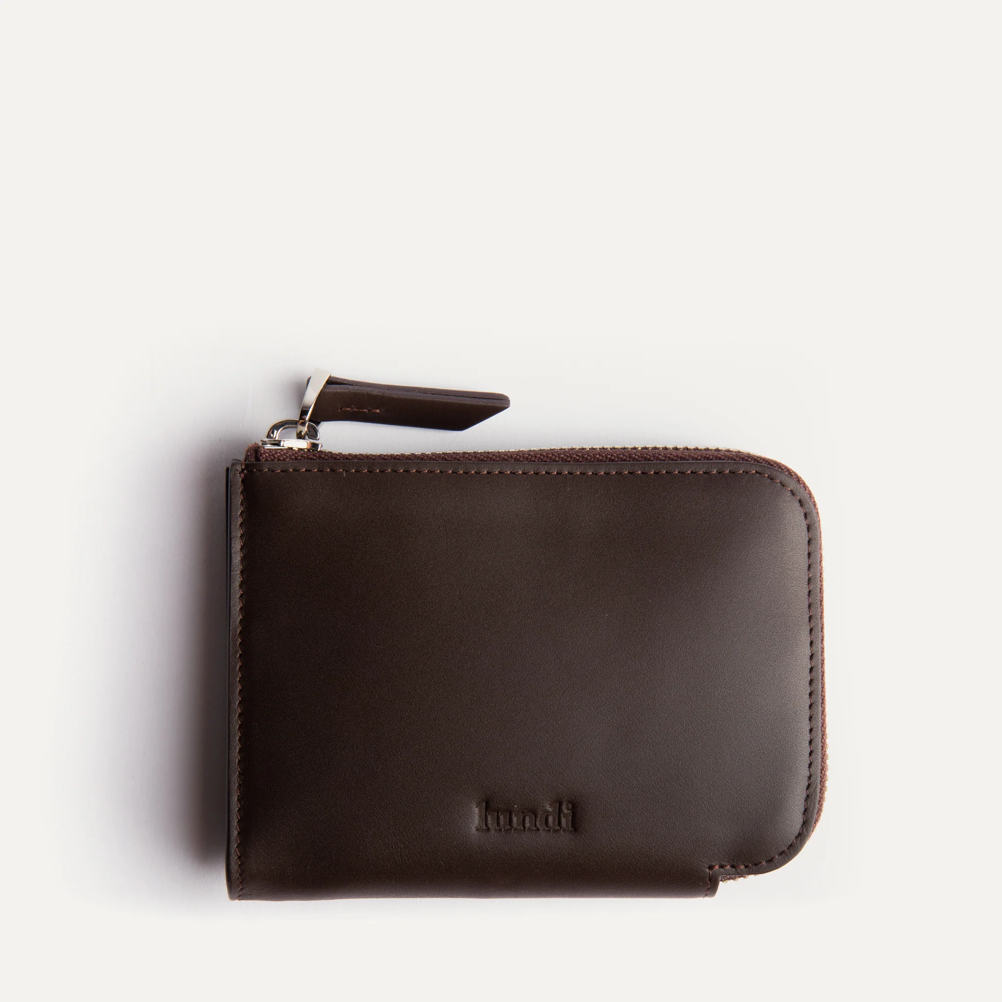 CHA lundi leather wallet CHARLES Deep Brown copie jpg
