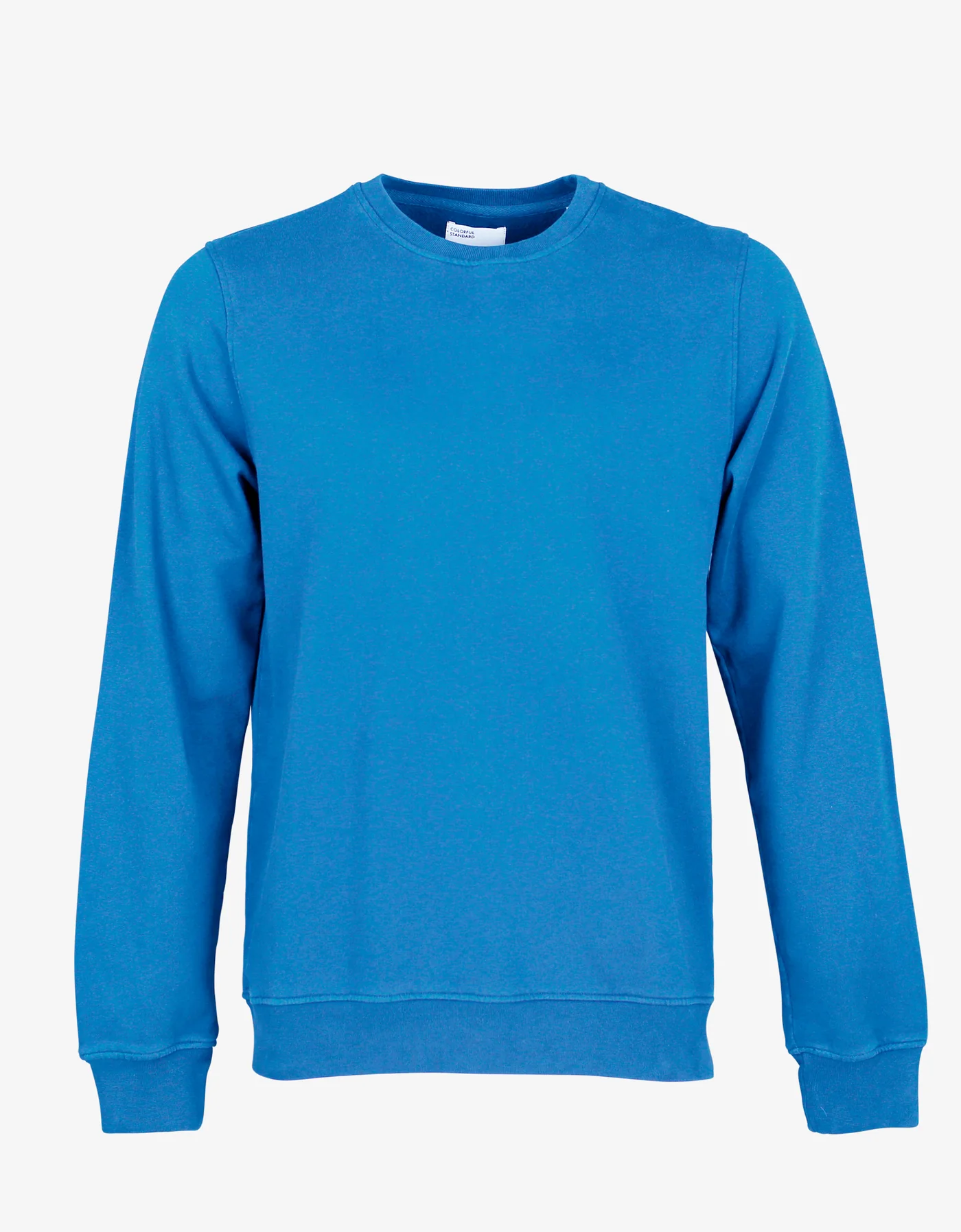 Classic Organic Crew Crewneck CS Pacific Blue jpg