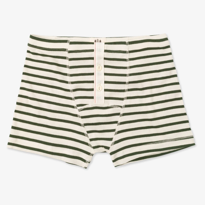 boxer albar mariniere breton stripes khaki hemen marque homme men coton bio sustainable jpg
