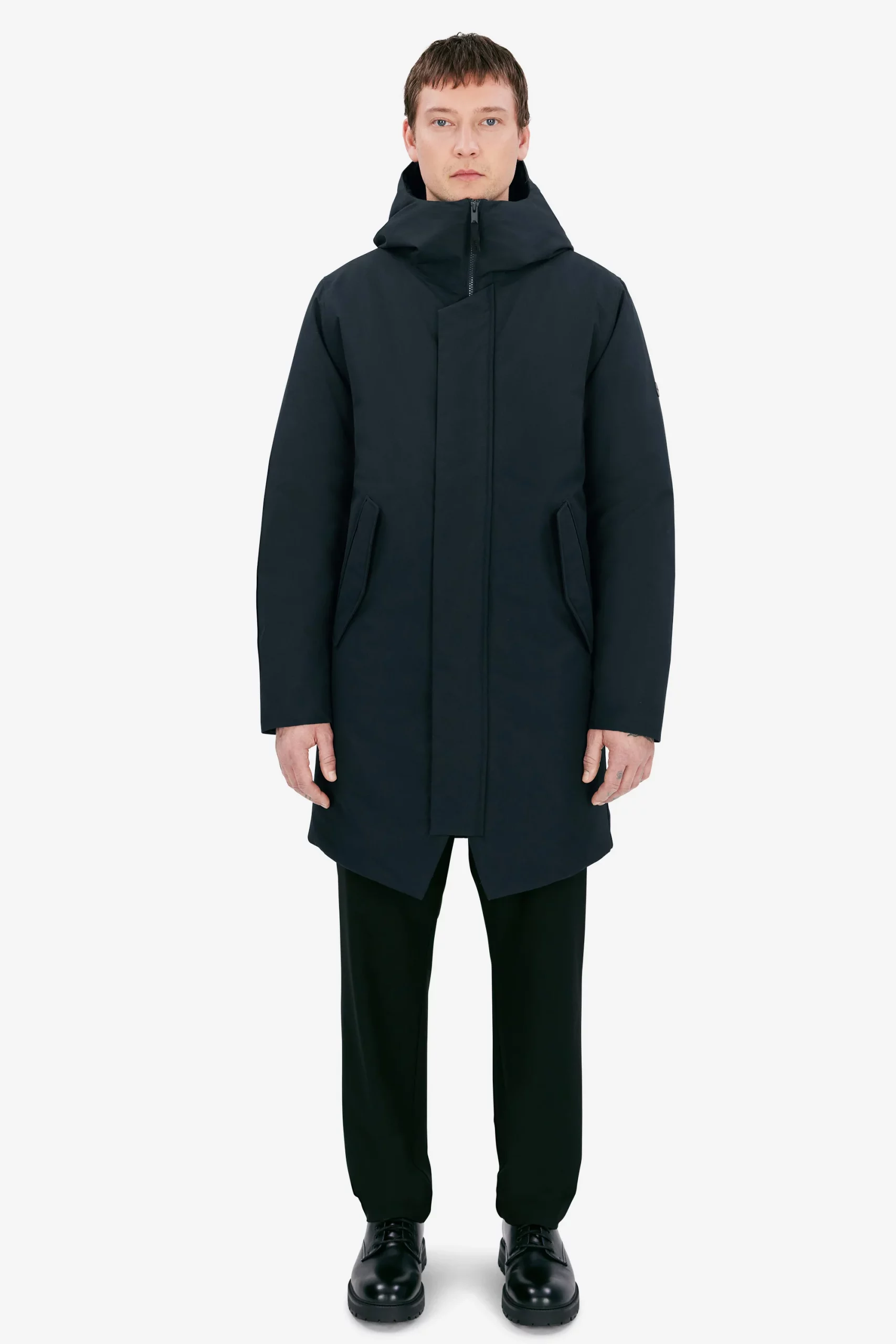 Gunter ELVINE wintercoat dark navy jpg