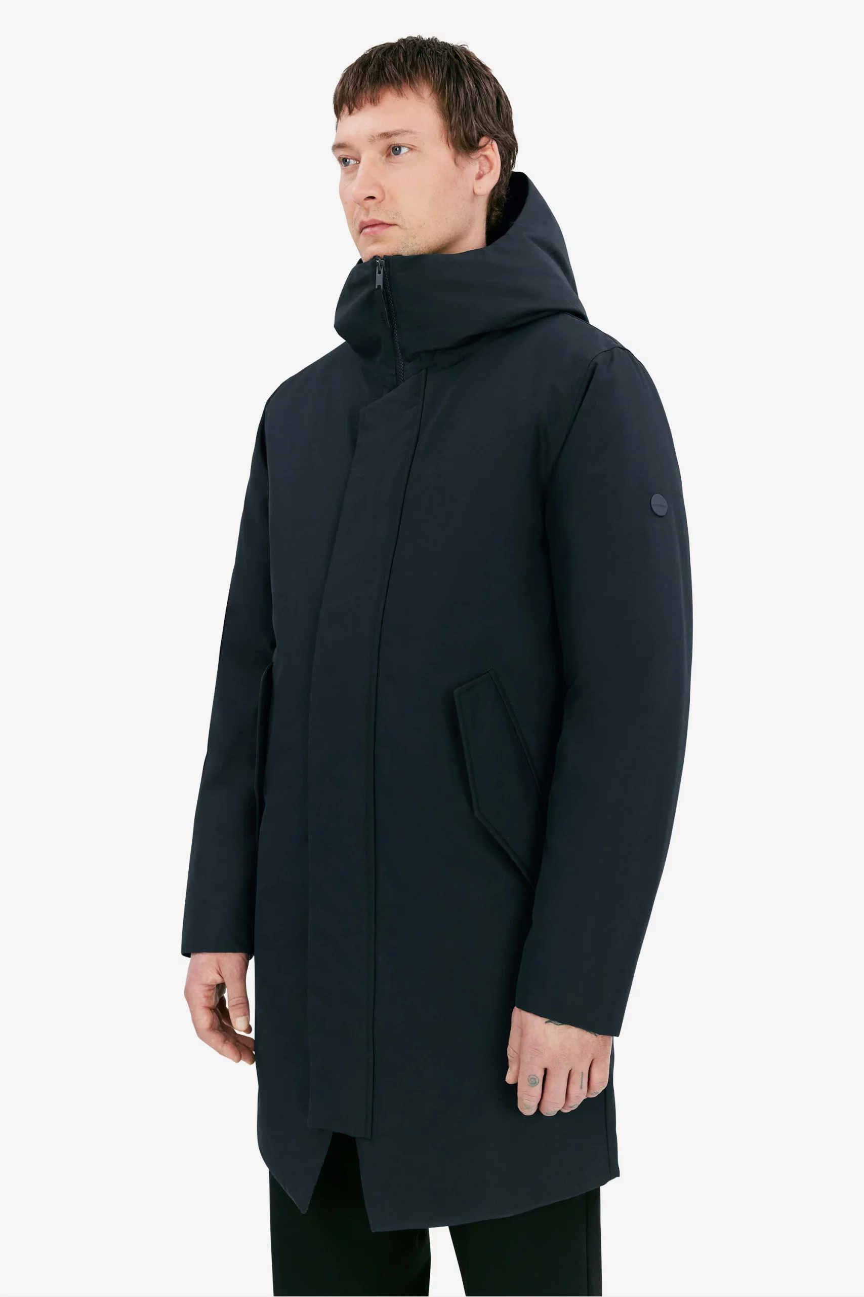 Gunter ELVINE wintercoat dark navy jpg