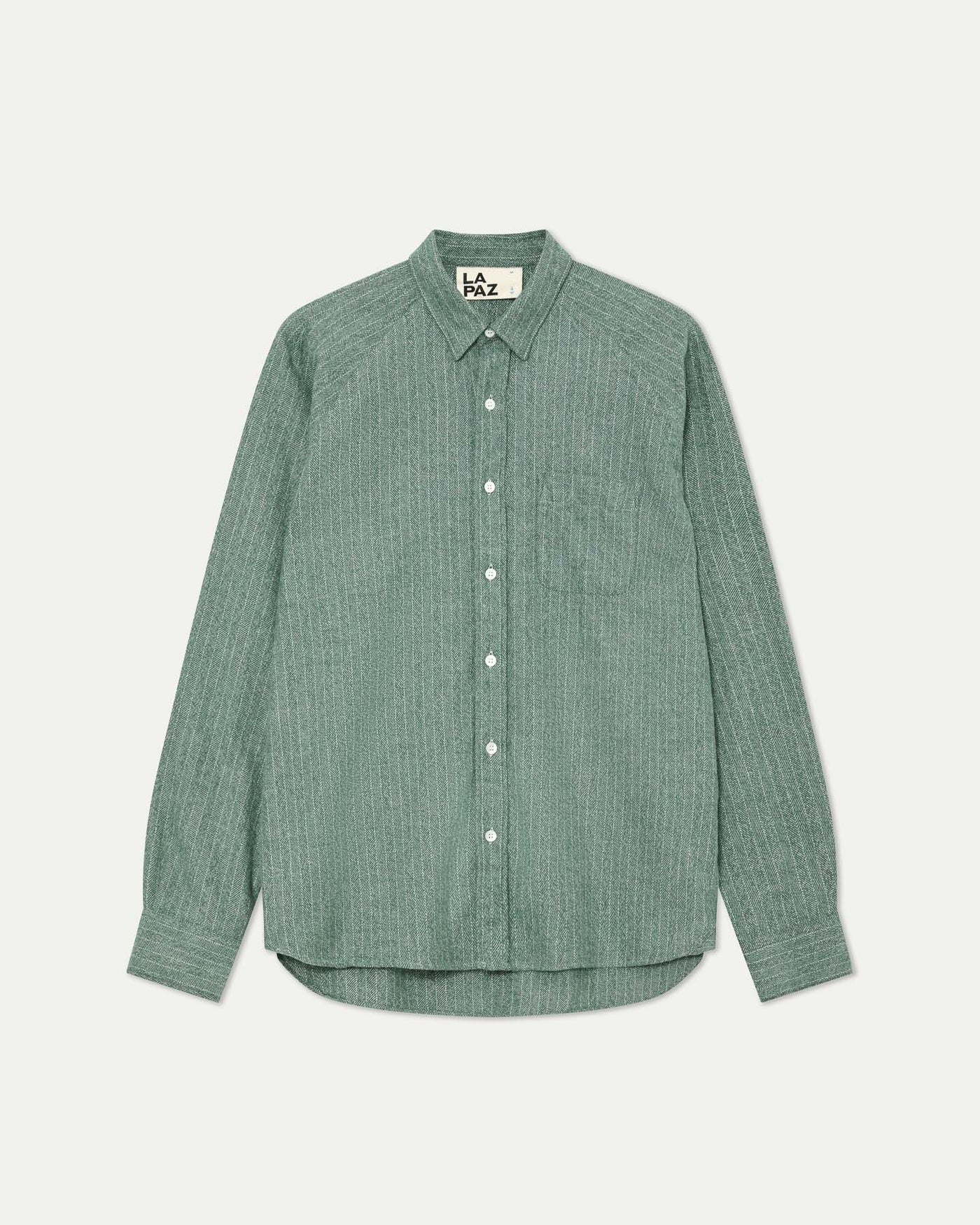 LAPAZ AW MIRRA GREEN HERRINGBONE
