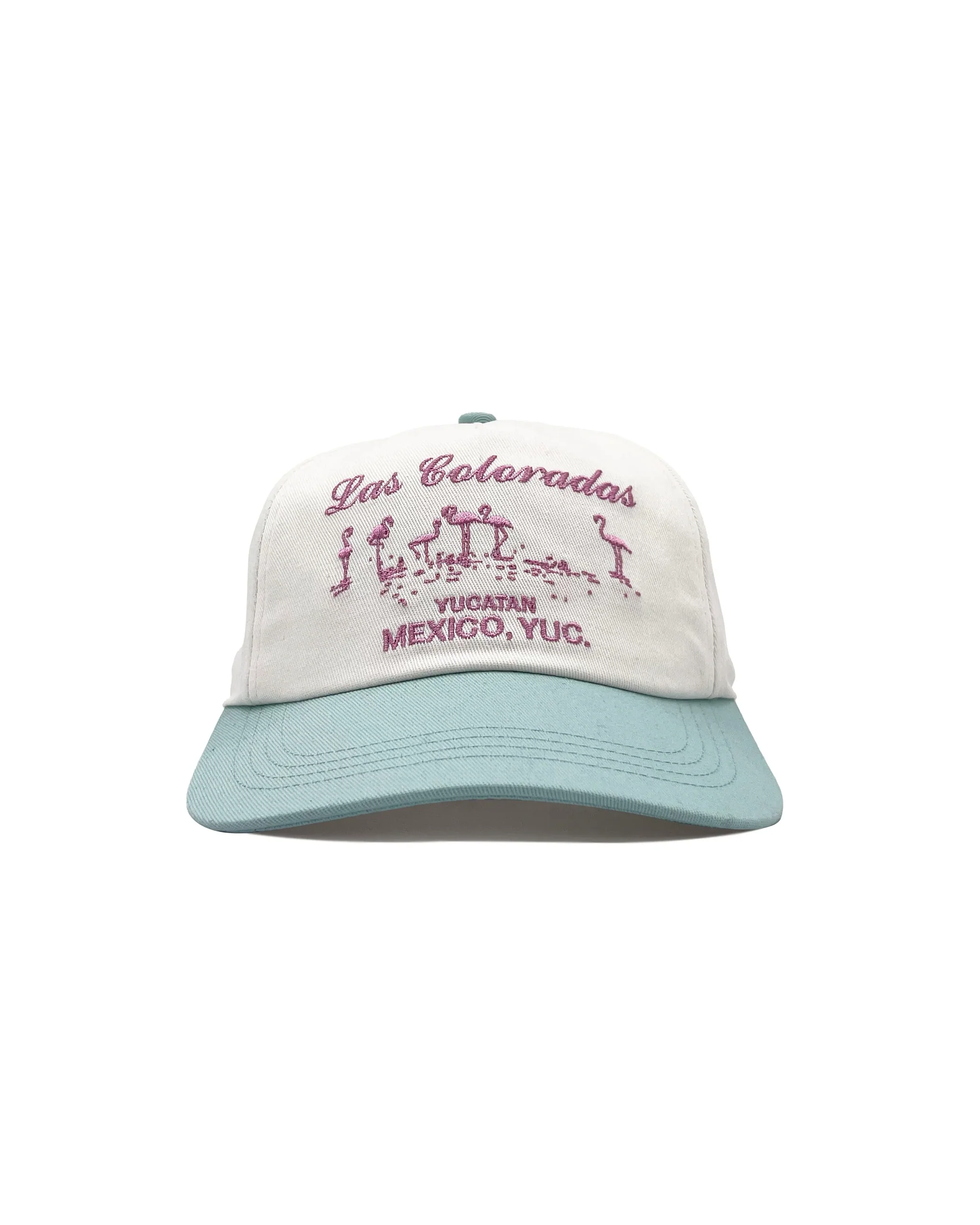 VISIT CAP HAT LASCOLORADAS BLUE PINK WHITE