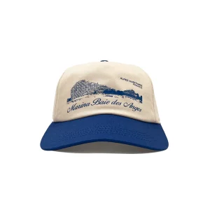 VISIT CAP HAT SANMARINA OFFWHITE BLUE
