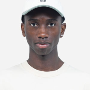 casquette six panel stanton bicolore ecru