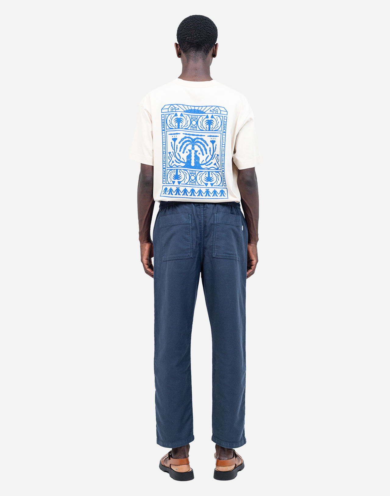 pantalon hatha bleu nuit