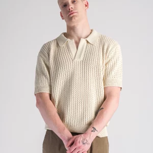 parages mesh polo beige jpg