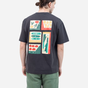 t shirt ample harvest noir carbone