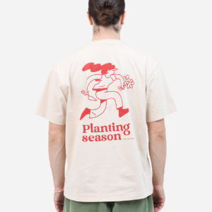 t shirt ample planting creme