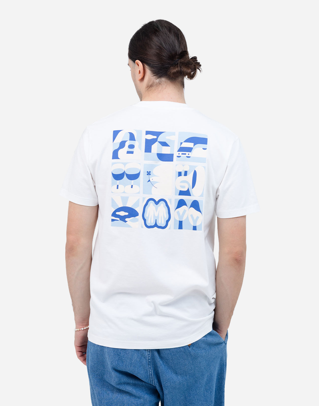 t shirt good time ecru