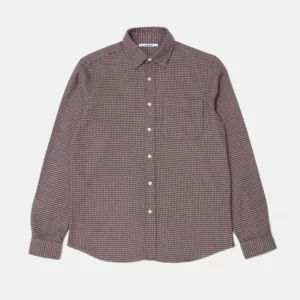 GLINT SHIRT PLAIN CHOCOLATE A x jpg