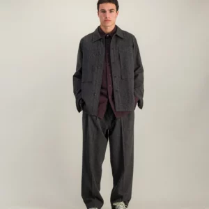 surchemise flanelle laine delivery anthracite chine parages jpg